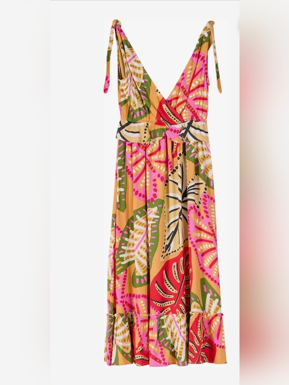 Camomilla Italia Summer Dress in Orange (Size 18)